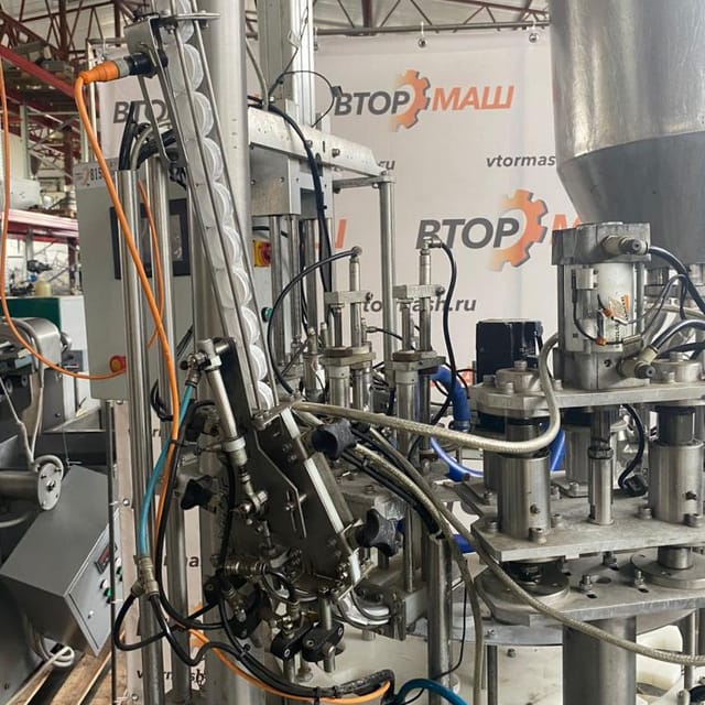 Линия розлива молока 1500бут  АДНК 39ЛР инв.8155