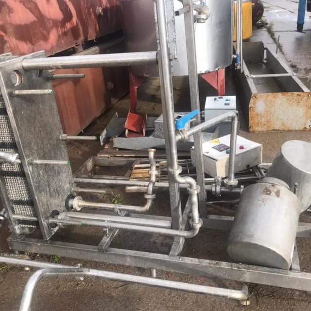 Теплообменник пластинчатый 5000л инв.10867