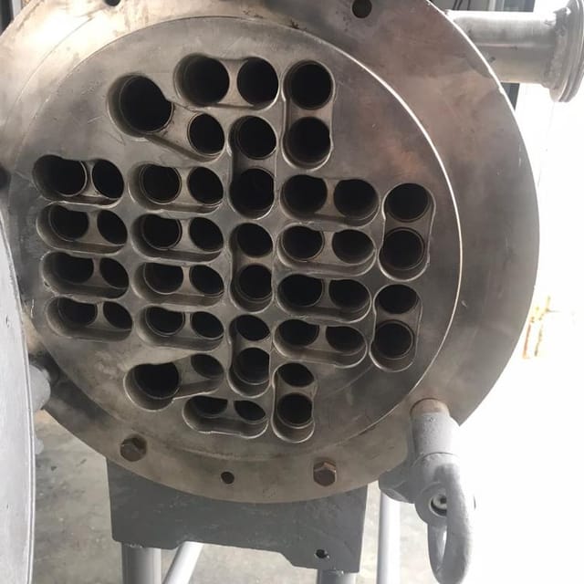 Теплообменник трубчатый 10т инв.7944