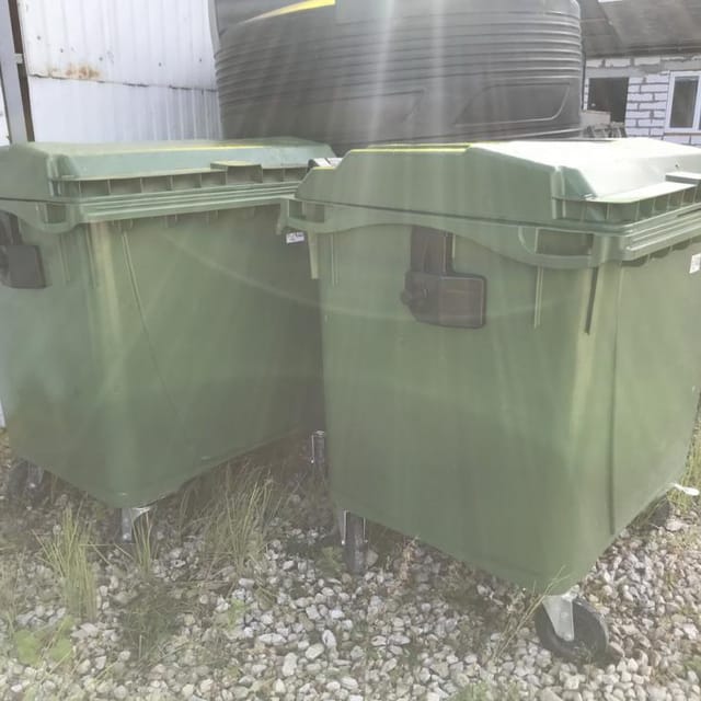 Мусорный бак 600л инв.4328