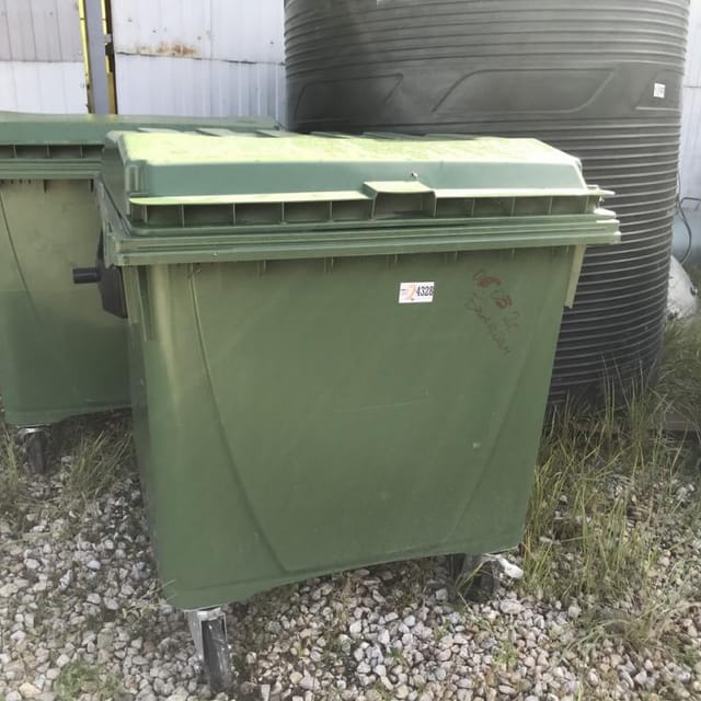 Мусорный бак 600л инв.4328