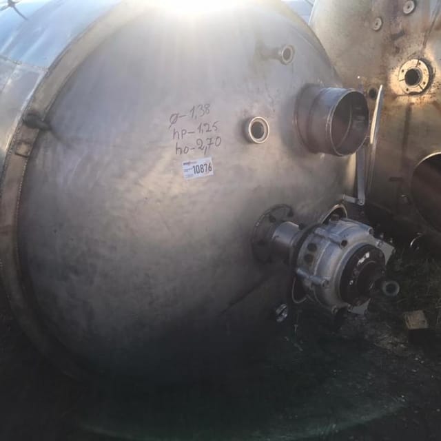 Емкость с рубашкой 1,8куб.м. инв.10876