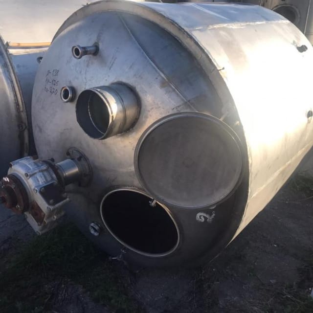 Емкость с рубашкой 1,8куб.м. инв.10876