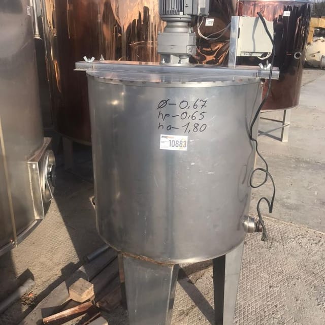 Емкость одностенная с ТЭНом 220л инв.10883