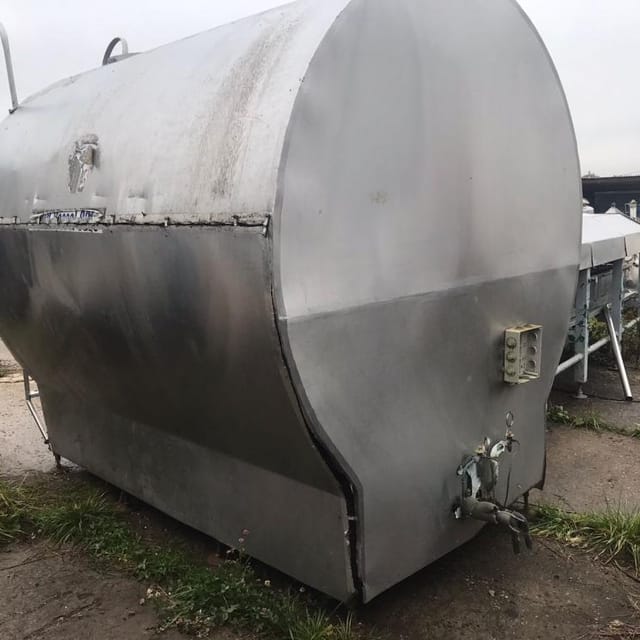 Танк-охладитель 8000л без холодильного агрегата инв.11107