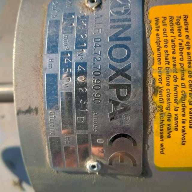 Боковая мешалка Inoxpa инв.9931