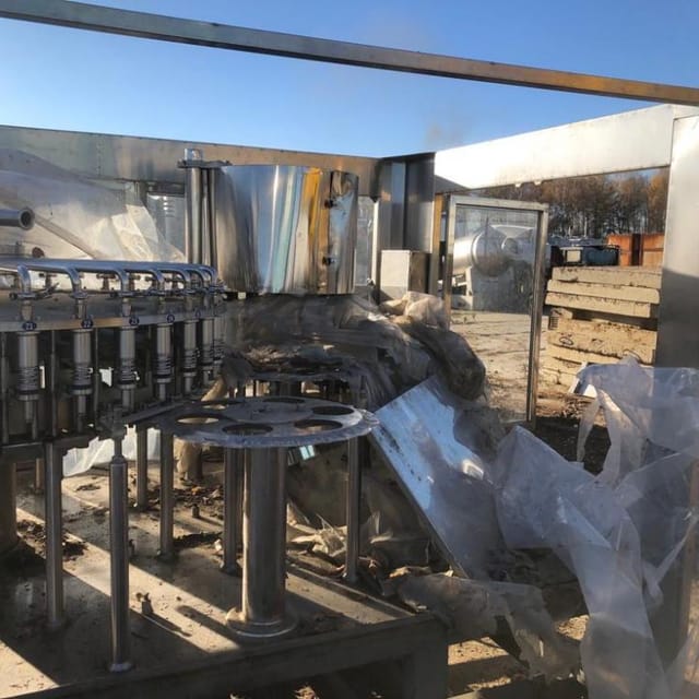 Триблок розлива в ПЭТ 6000 бут.1л инв.9935