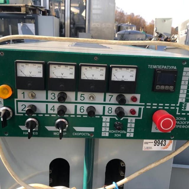 Линия розлива газ.воды в ПЭТ 700 бут/час инв.9936