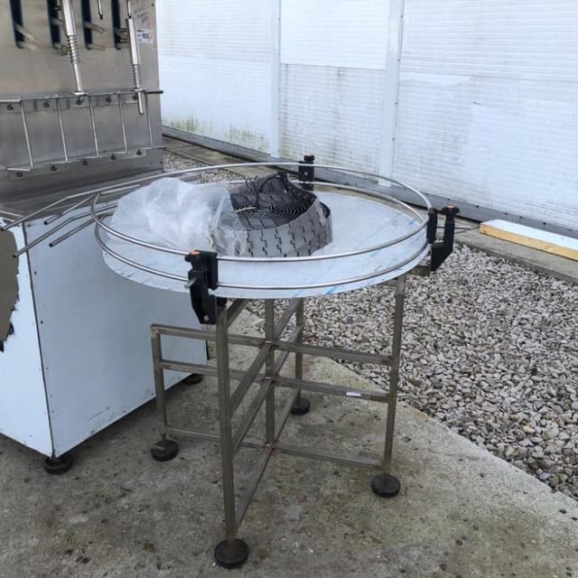 Линия розлива газ.воды в ПЭТ 700 бут/час инв.9936