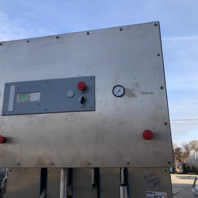 Линия розлива газ.воды в ПЭТ 700 бут/час инв.9936