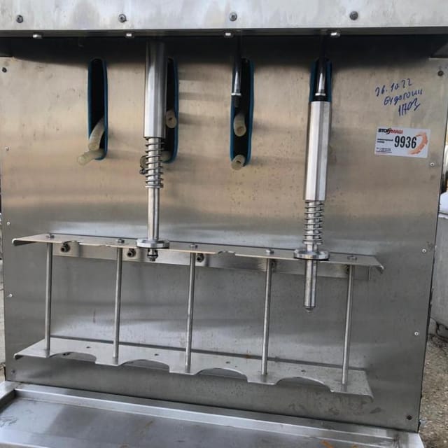 Линия розлива газ.воды в ПЭТ 700 бут/час инв.9936