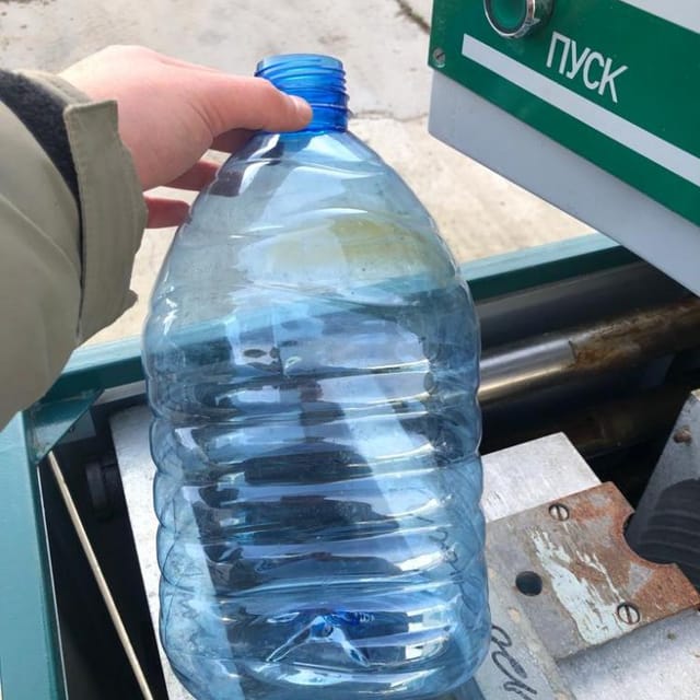 Линия розлива газ.воды в ПЭТ 700 бут/час инв.9936