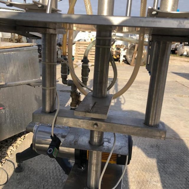 Линия розлива газ.воды в ПЭТ 700 бут/час инв.9936