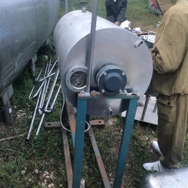 Маслоизготовитель барабанного типа 150л инв.8494