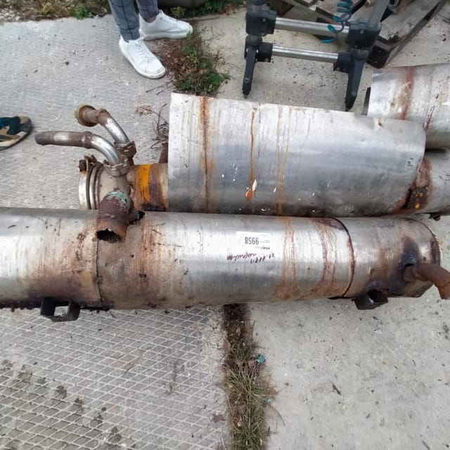 Трубчатые теплообменники ПОД ВОССТАНОВЛЕНИЕ 2,5; 5 и 10 тонн.