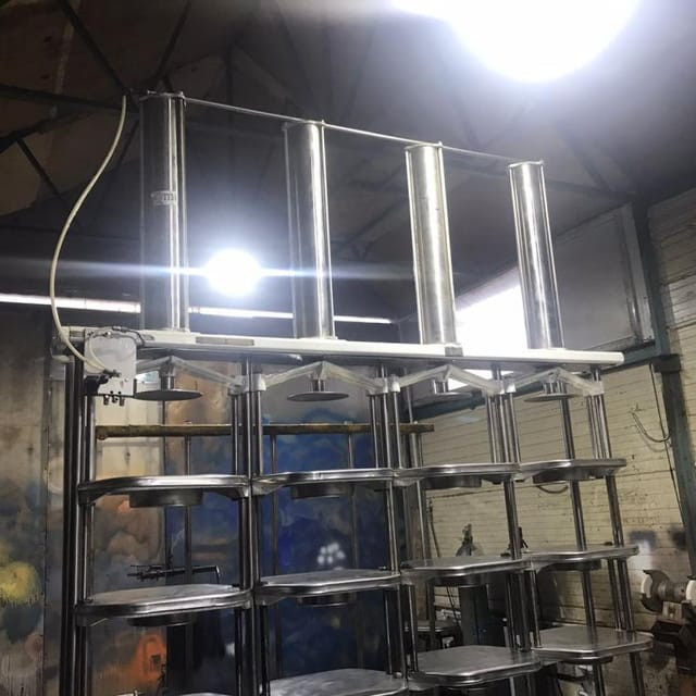 Пресс сырный площадки из чугуна  Е8-ОПГ инв.7734