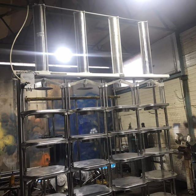 Пресс сырный площадки из чугуна  Е8-ОПГ инв.7734