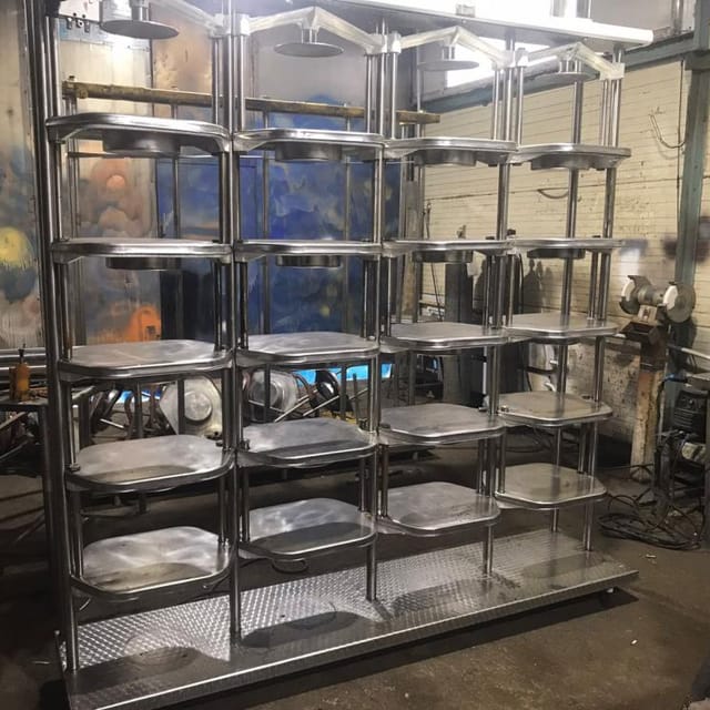 Пресс сырный площадки из чугуна  Е8-ОПГ инв.7734