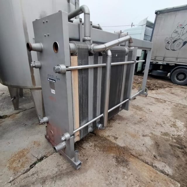 Теплообменник пластинчатый Альфа Лаваль 25т инв.9963