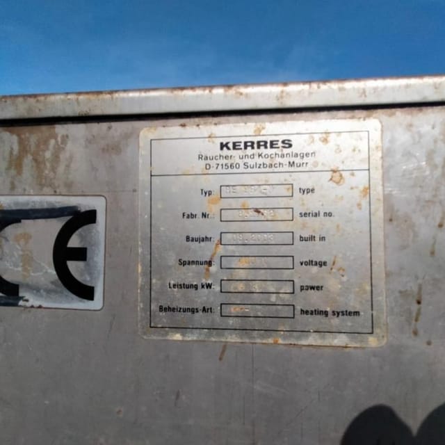 КЛИМАТ установка (климокамера) для копчения и созревания колбас инв.8200