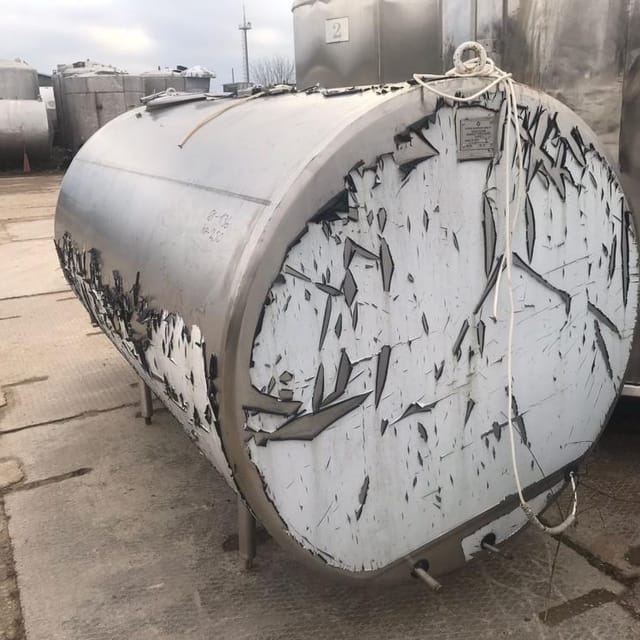 Танк охладитель горизонтальный Г6-ОРМ-3000 без холодильного агрегата. инв.11163