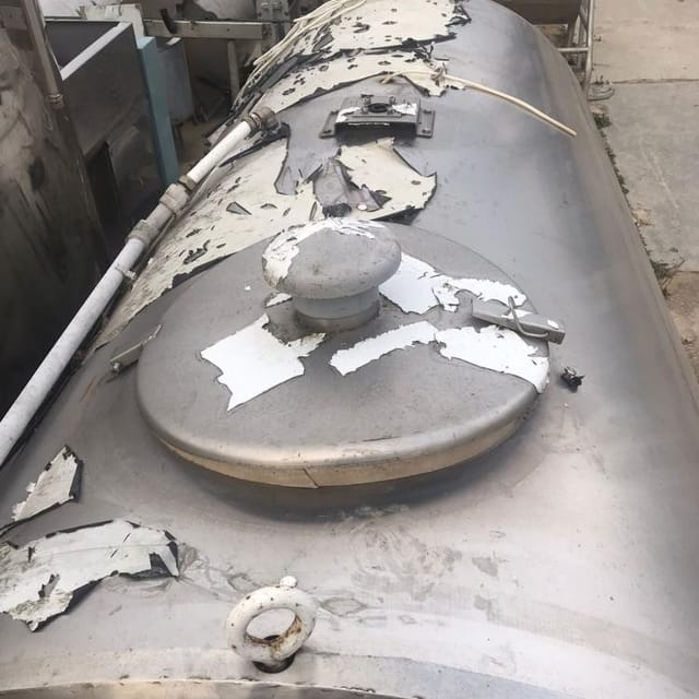 Танк охладитель горизонтальный Г6-ОРМ-3000 без холодильного агрегата. инв.11163