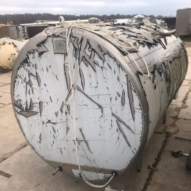 Танк охладитель горизонтальный Г6-ОРМ-3000 без холодильного агрегата. инв.11163