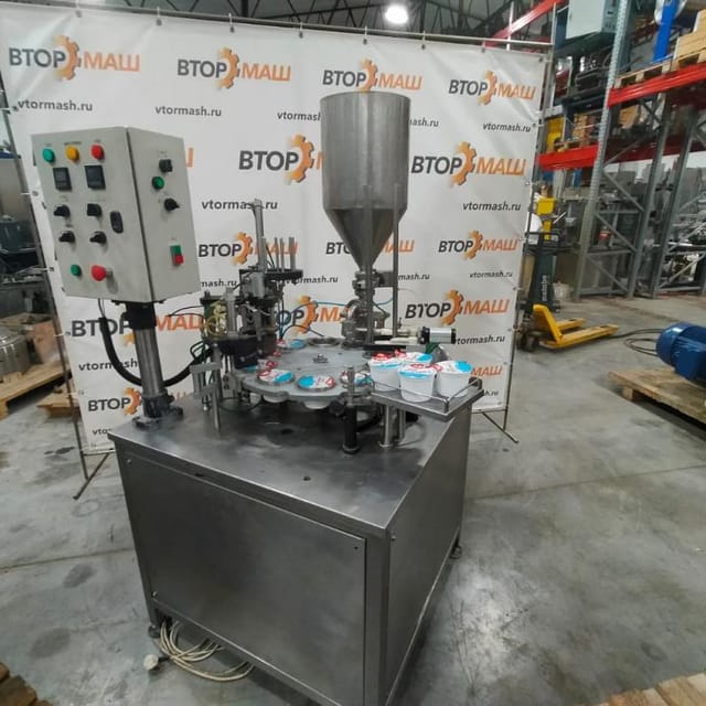 Фасовщик жидких и пастообразных продуктов АЛЬТЕР, стаканчик 95мм инв.4178