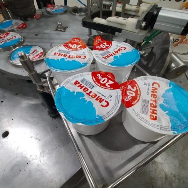 Фасовщик жидких и пастообразных продуктов АЛЬТЕР, стаканчик 95мм инв.4178