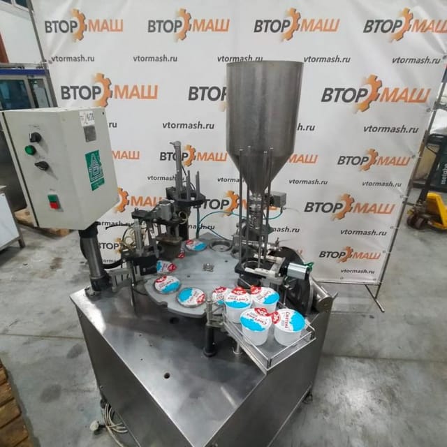 Фасовщик жидких и пастообразных продуктов АЛЬТЕР, стаканчик 95мм инв.4178