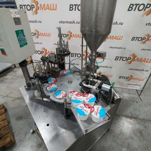 Фасовщик жидких и пастообразных продуктов АЛЬТЕР, стаканчик 95мм инв.4178