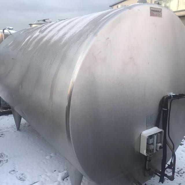 Танк-охладитель Frigomolk 5000 литров с холодильным агрегатом инв.11172