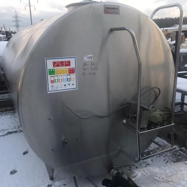 Танк-охладитель Frigomolk 5000 литров с холодильным агрегатом инв.11172