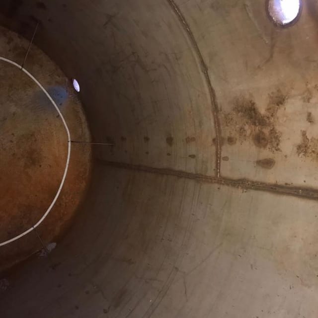 Емкость вертикальная, сборник 5500л. инв.11175