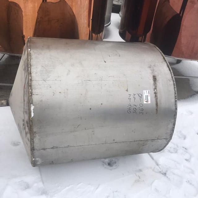 Емкость одностенная 750л инв.11179