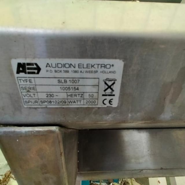Запайщик лотков Audion Elektro SLB 1007 полуавтомат  инв.6050