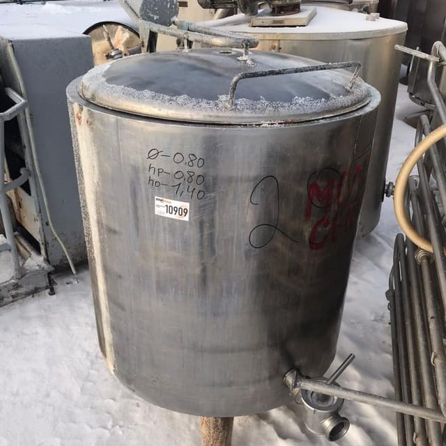 Ёмкость с рубашкой 400л инв.10909