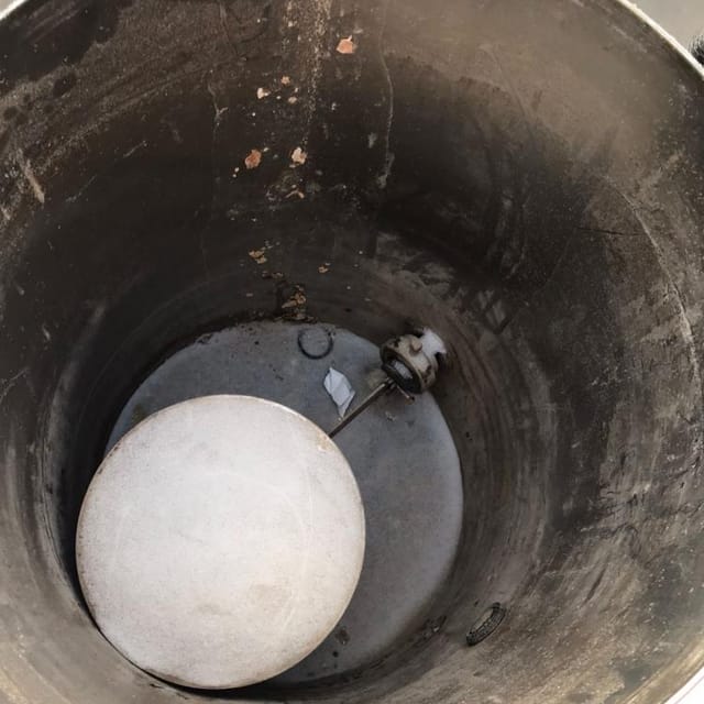 Уравнительный бак 130л инв.10911