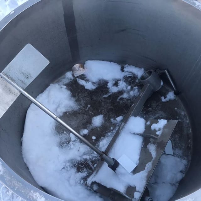 Емкость 600л с паровой рубашкой инв.10919