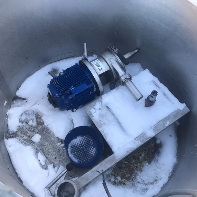 Емкость с паровой рубашкой 600л инв.10920