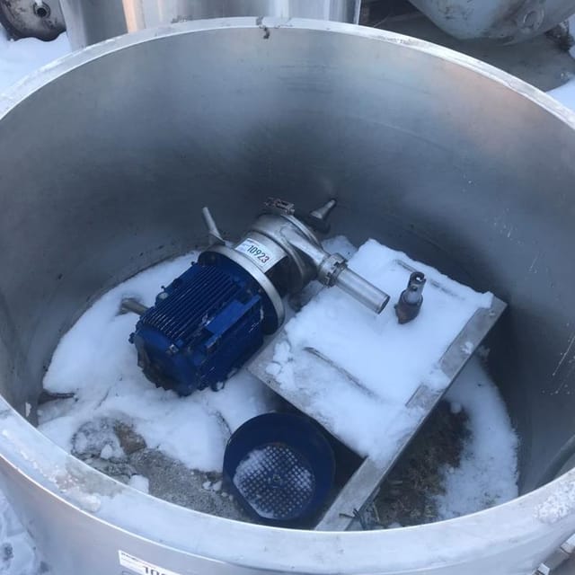 Емкость с паровой рубашкой 600л инв.10920