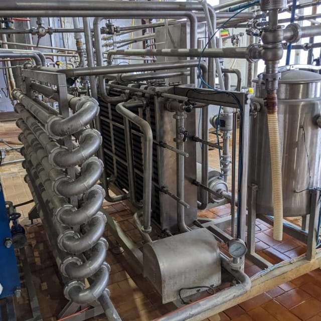 Пастеризационно-охладительная установка 10т