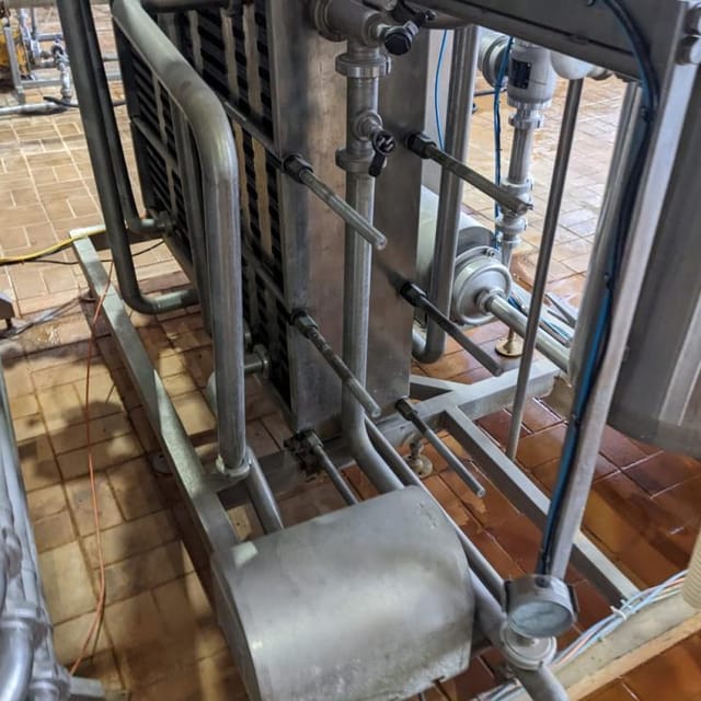 Пастеризационно-охладительная установка 10т