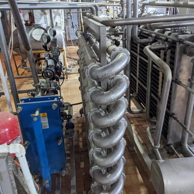 Пастеризационно-охладительная установка 10т