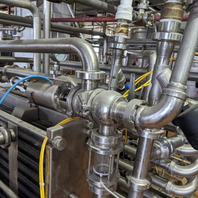 Пастеризационно-охладительная установка 10т