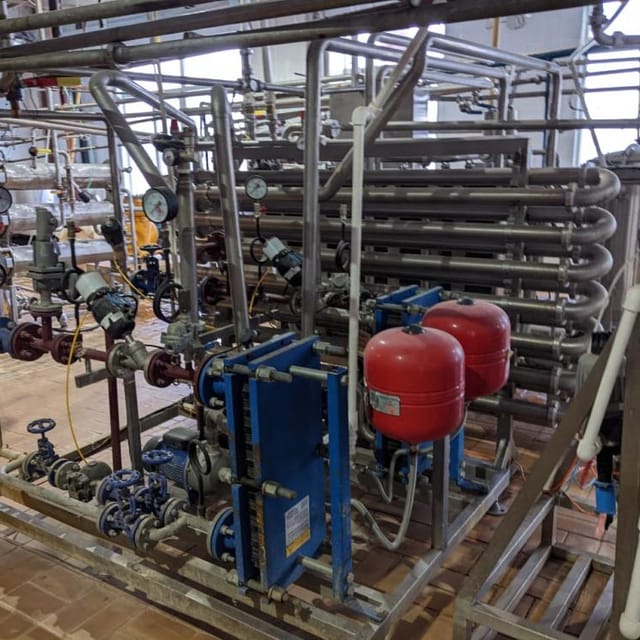 Пастеризационно-охладительная установка 10т