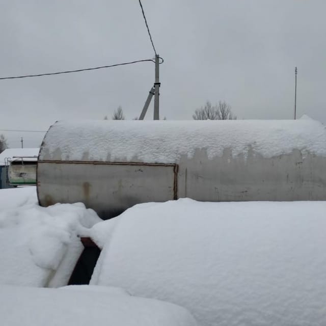 Емкость одностенная 4000л инв.9988