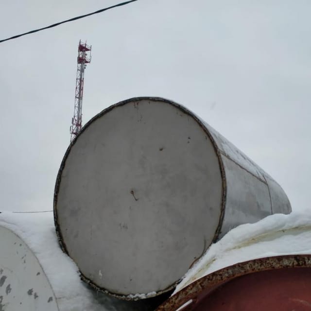 Емкость одностенная 4000л инв.9988