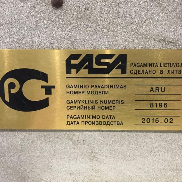 Фасовщик плавленных сырков АРУ ARU FASA новый, брикет 62,5 или 100гр инв.10884