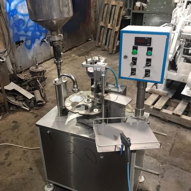 Фасовщик в стаканчик полуавтомат Полур-600 инв.10943